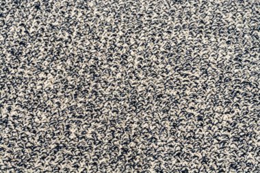 Siyah beyaz ipliklerden örülmüş arka plan