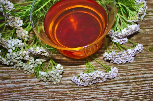 Włócznia Herbata Podwórko Starej Desce Wietrznej — Zdjęcie stockowe