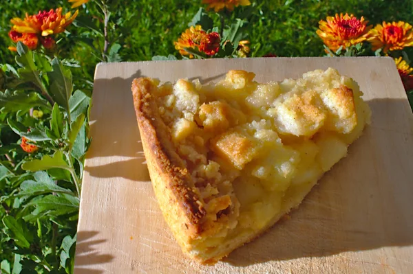 Apple Pie Flowers Garden — Stock Photo, Image