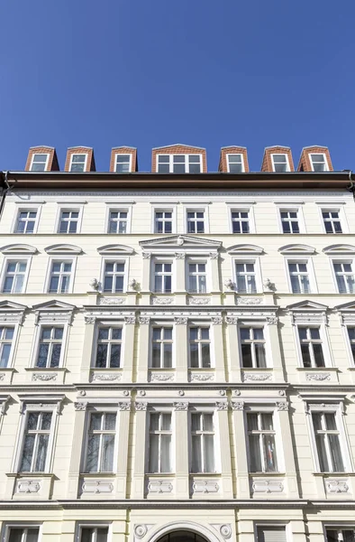 Fasada starych domów w Berlinie Kreuzberg — Zdjęcie stockowe