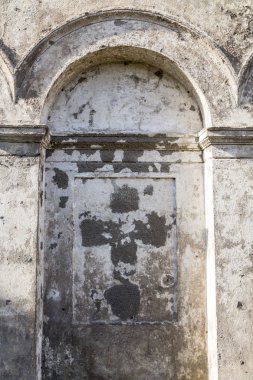 bir duvar, arka plan için eski eski kemer