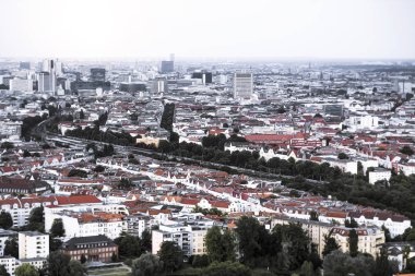 Berlin Panoraması ile parlak gök