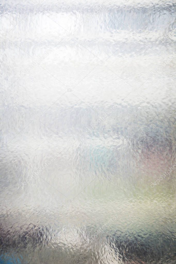 semi transparent structural glass pane for backgrounds