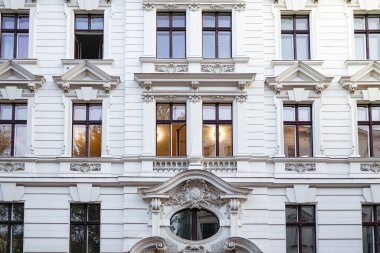 Berlin Kreuzberg güzel bir eski ev cephe