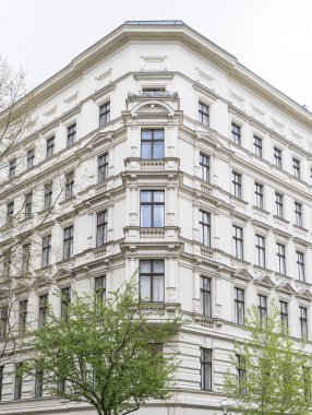 Berlin, Kreuzberg sıva ile güzel bir eski ev