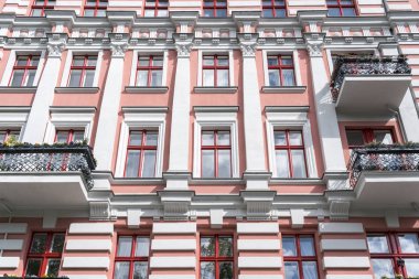 Berlin, Kreuzberg sıva ile güzel bir eski ev