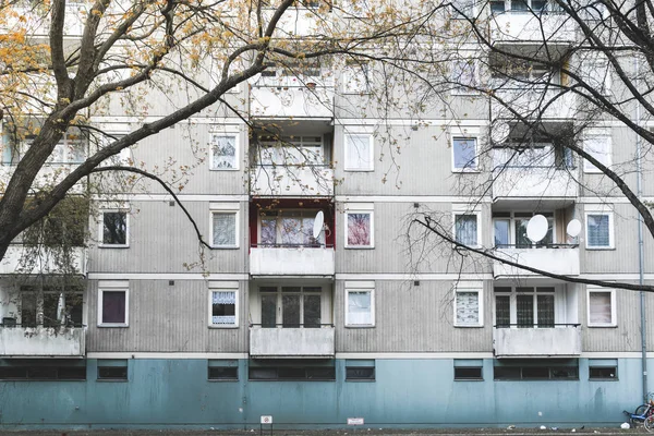 Socialt boligbyggeri i Berlin Kreuzberg - Stock-foto