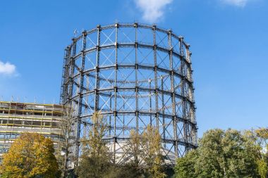 eski gaz depolama ve inşaat site Berlin oteli bulundu