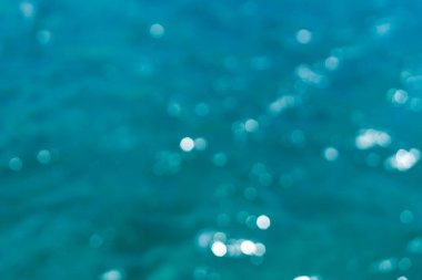 arka plan için okyanus yüzeyindeki bulanık yansımaları