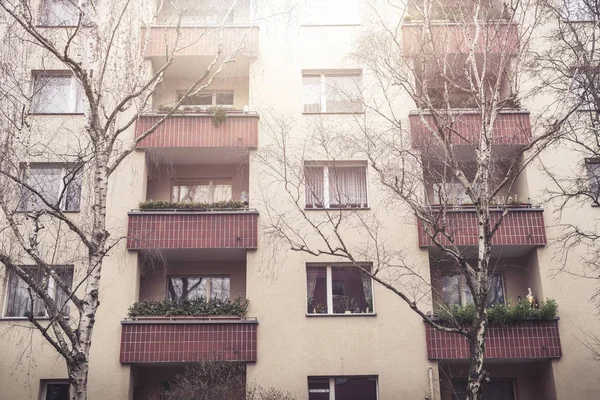 Vieilles maisons pauvres à Berlin, Kreuzberg — Photo