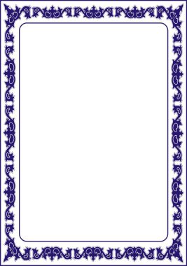 Diploma sertifika için çerçeve arka plan