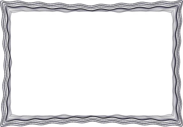 Frame blank template for a certificate — Stock Photo, Image