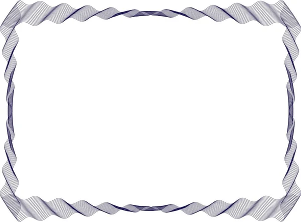 Изолированный шаблон фона рамы для сертификата — стоковое фото