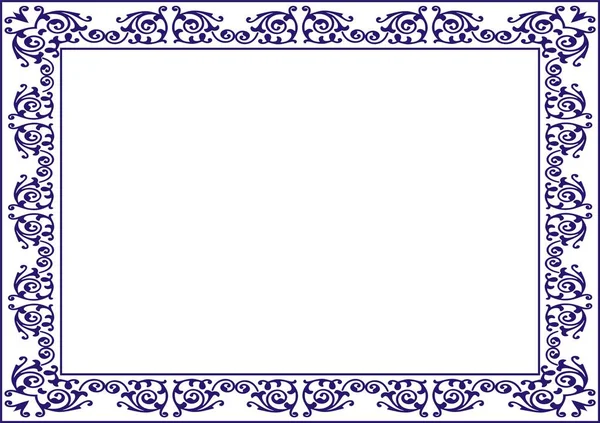 Sertifika için yalıtılmış çerçeve arka plan şablonu 