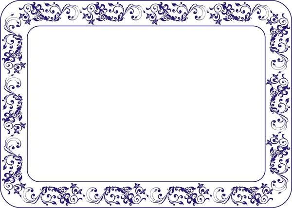 Sertifika için yalıtılmış çerçeve arka plan şablonu