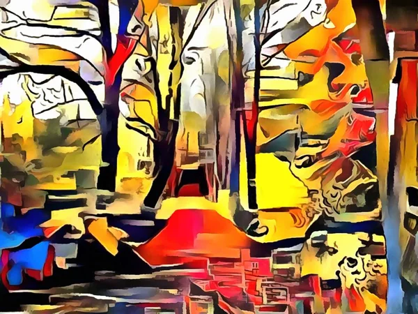 Manzaranın gerçeküstücülük tarzında yorumlanması