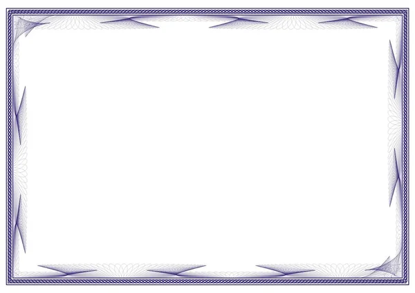 Sertifika veya diploma için yalıtılmış çerçeve arka plan şablonu