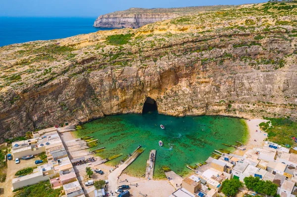 inland sea and scuba diver, gozo, malta, south europe