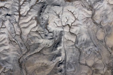 Yeryüzündeki hava dokusu. Nehirler. Utah manzarası. Usa ülkesi