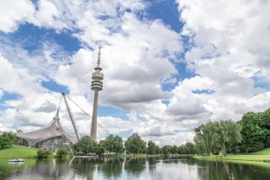 Olympiapark, München görünümünü