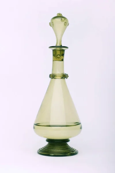 Renaissance, rummer wine  bottle on the white background — Stock Photo, Image