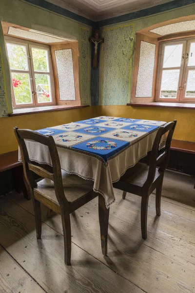 Bad windsheim, Germany - 16 October 2019: Inside view of a German village house. — 스톡 사진