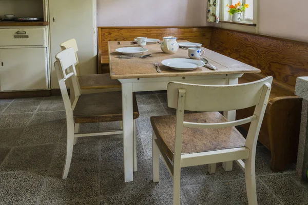 Schwaebisch Hall, Wackershofen, Germany - 15 October 2019: Interior views of a german village house. — Stock Photo, Image