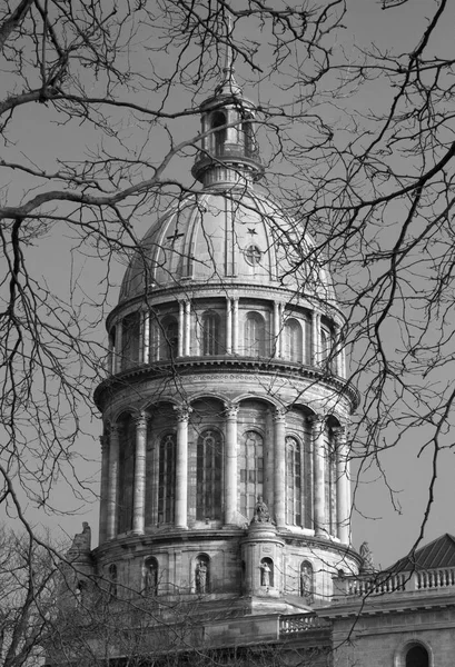 Immagine in bianco e nero della Basilica di Notre-Dame de Boulogne , — Foto Stock