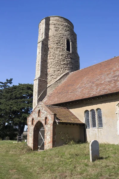 Kostel všech svatých, Ramsholt, Suffolk, Anglie — Stock fotografie