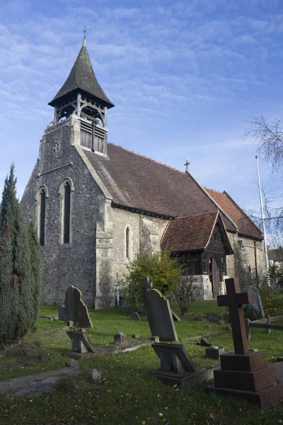 Saint Catherinen kirkko, Wickford, Essex, Englanti — kuvapankkivalokuva