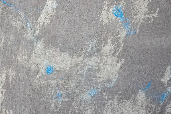 Синя Фарба Синій Бетонній Стіні — стокове фото