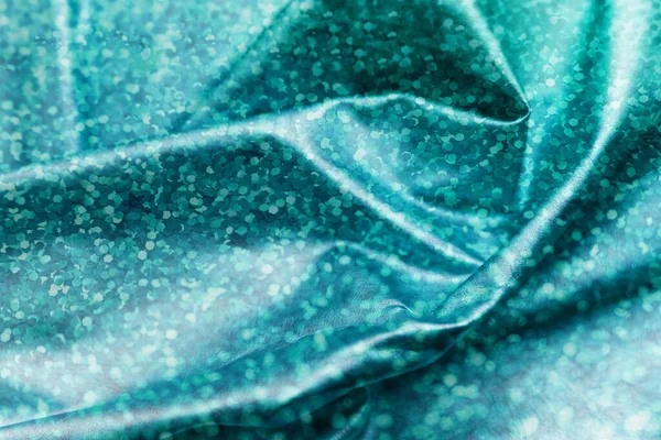 Abstract Aqua Mint Glitter Glitter Achtergrond Seizoensgebonden Koeling Licht Decoratief Stockafbeelding