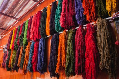 Peru And Dağları El yapımı Kadın Tekstili