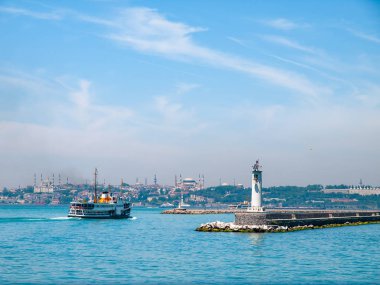 İstanbul ve Türkiye Boğaz Denizi, Mavi Cami, Hagia 'da Seyir Gemisi