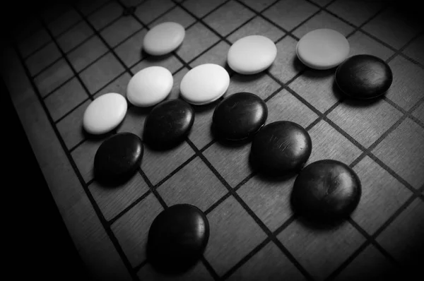 Gå baduk weiqi — Stockfoto