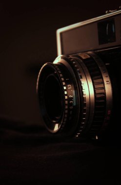 Retro kamera yakın çekim