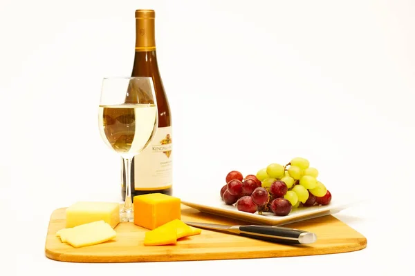 Vino e formaggio Immagini Stock Royalty Free