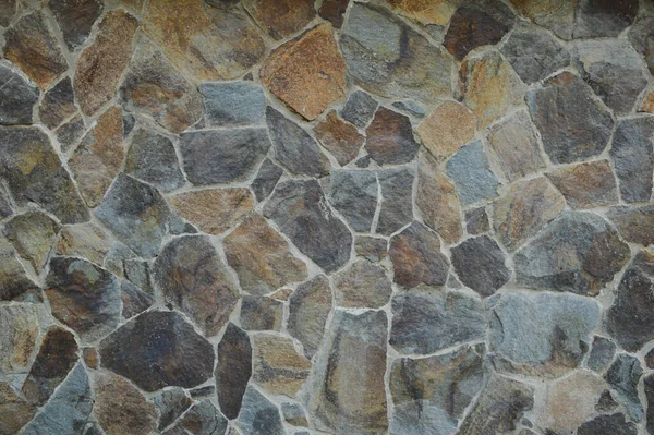 Graniet Metselwerk Muur Textuur Achtergrond — Stockfoto