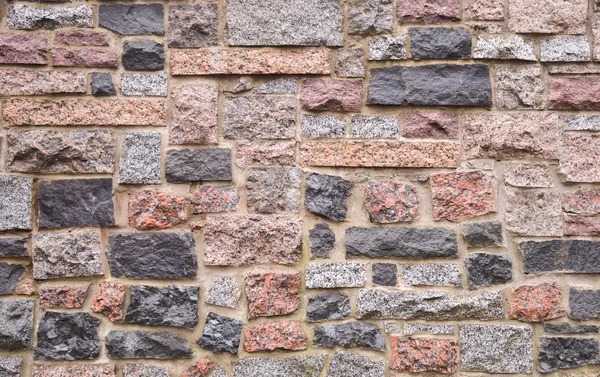 Granit Mauerwerk Wand Textur Hintergrund — Stockfoto