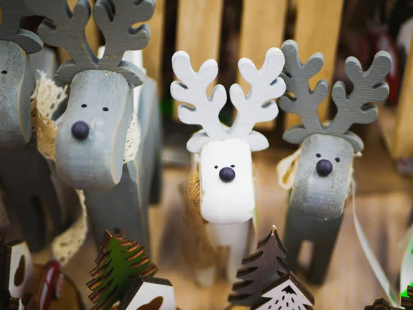 Regalos de Navidad. Regalo juguetes de Navidad. Ganadores de premios de compras de la tienda . — Foto de Stock