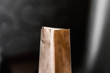 Kraft kese kağıdı. geniş görünüm.