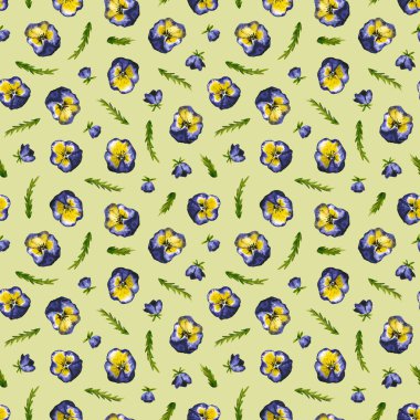 Suluboya hanım evladıyla kusursuz desen. El çizimi çizimi yeşilde izole edilmiş. Çiçekli çiçek şablonu klasik tasarım, düğün dekoru, iç duvar kağıdı, kumaş tekstil için mükemmeldir.