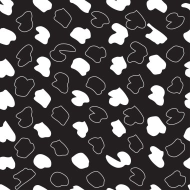 Mürekkep soyut doku sorunsuz arka plan el çekilmiş