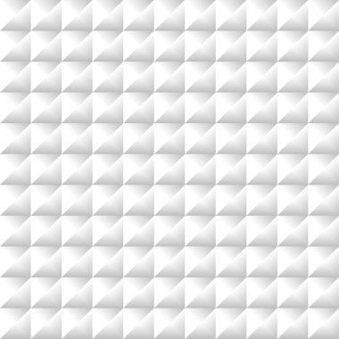 Beyaz geometrik fütüristik doku, sorunsuz arka plan