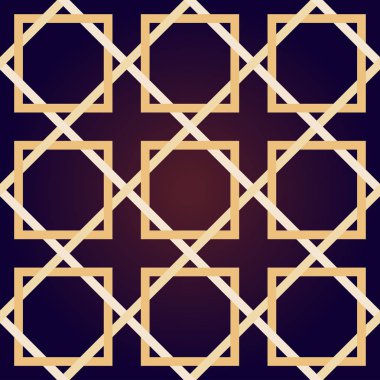 İslam tarzı soyut Dikişsiz desen