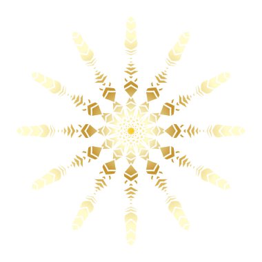 Altın şablon kar tanesi kış kutlama dekorasyon Noel ve yılbaşı tebrik kartı