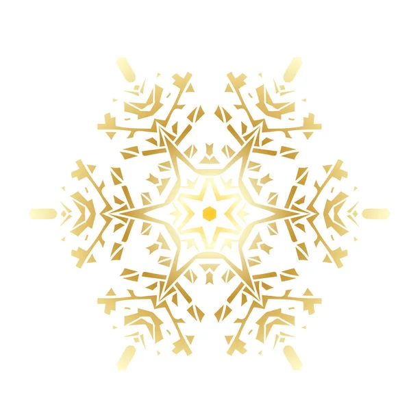 Altın şablon kar tanesi kış kutlama dekorasyon Noel ve yılbaşı tebrik kartı