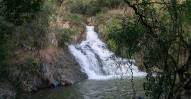 Datanla waterfall, the most touristy waterfall in Dalat, vietnam