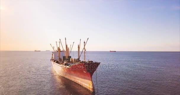 Vladivostok Ryssland Oktober 2017 Fartyg Havet — Stockvideo