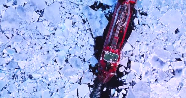 Golden Horn Körfezi Yakınlarındaki Vladivostok Bir Gemi — Stok video